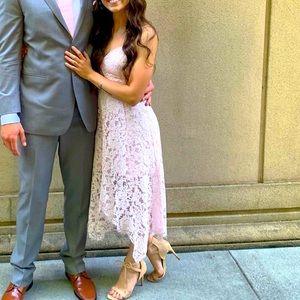 Lulus Lace Midi Dress